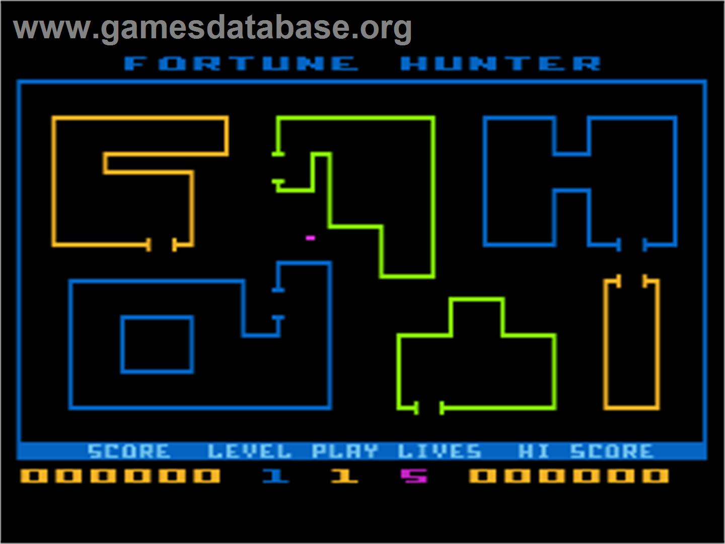 Fortune Hunter - Atari 8-bit - Artwork - In Game