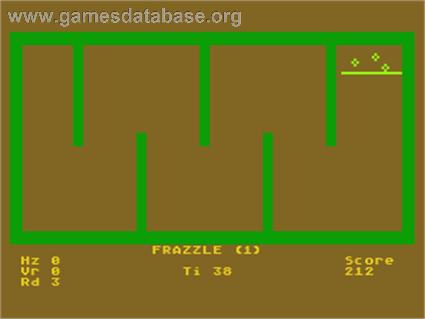 Frazzle - Atari 8-bit - Artwork - In Game