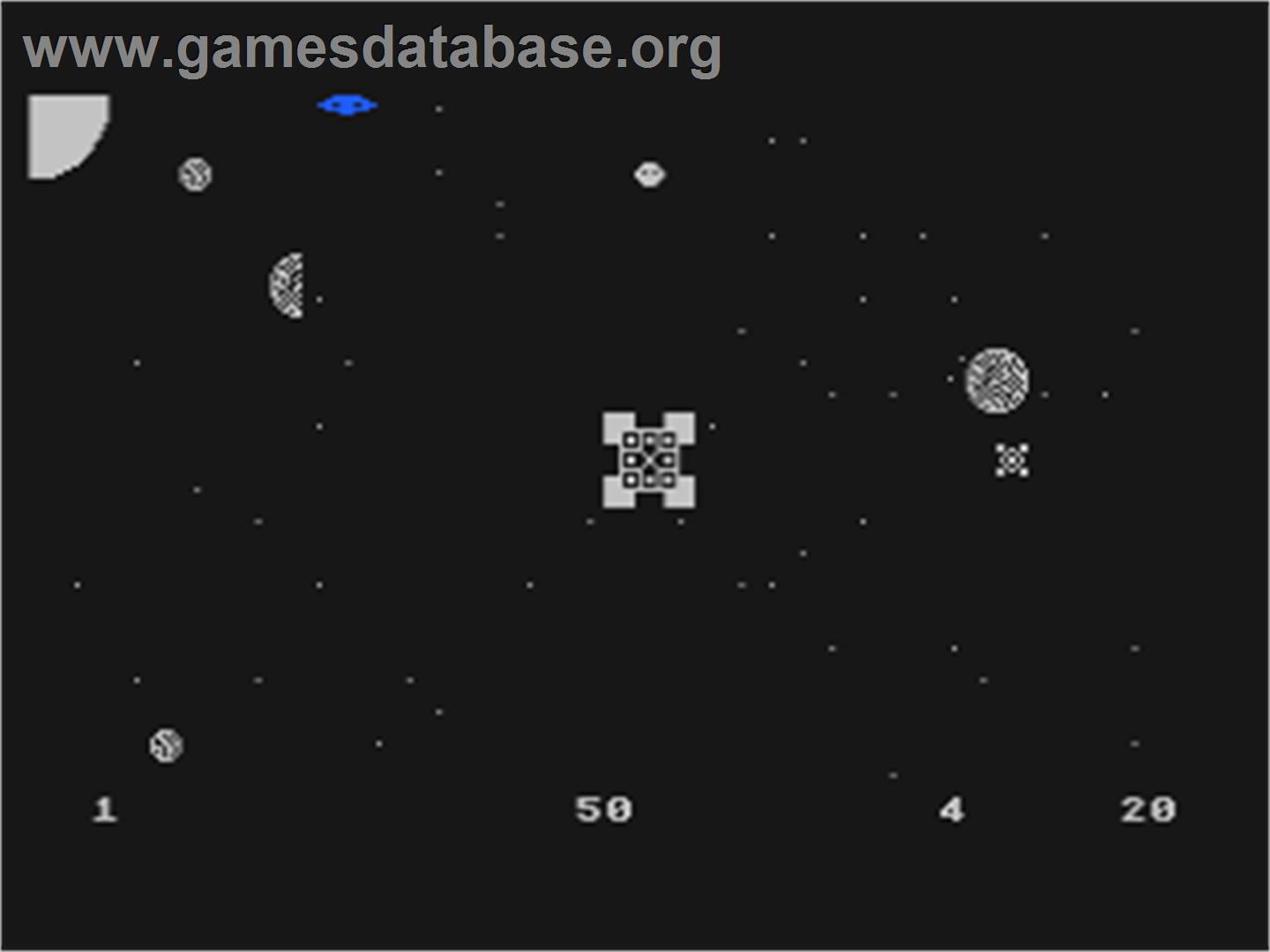Galactic Patrol - Atari 8-bit - Artwork - In Game