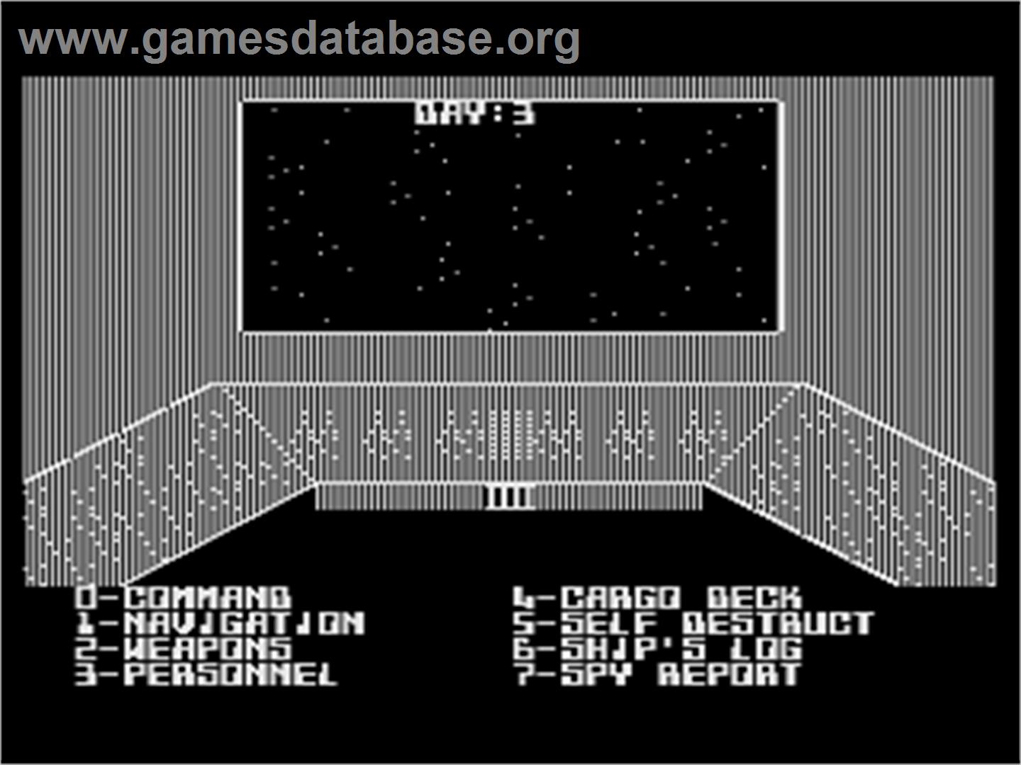 Galactic Quest - Atari 8-bit - Artwork - In Game