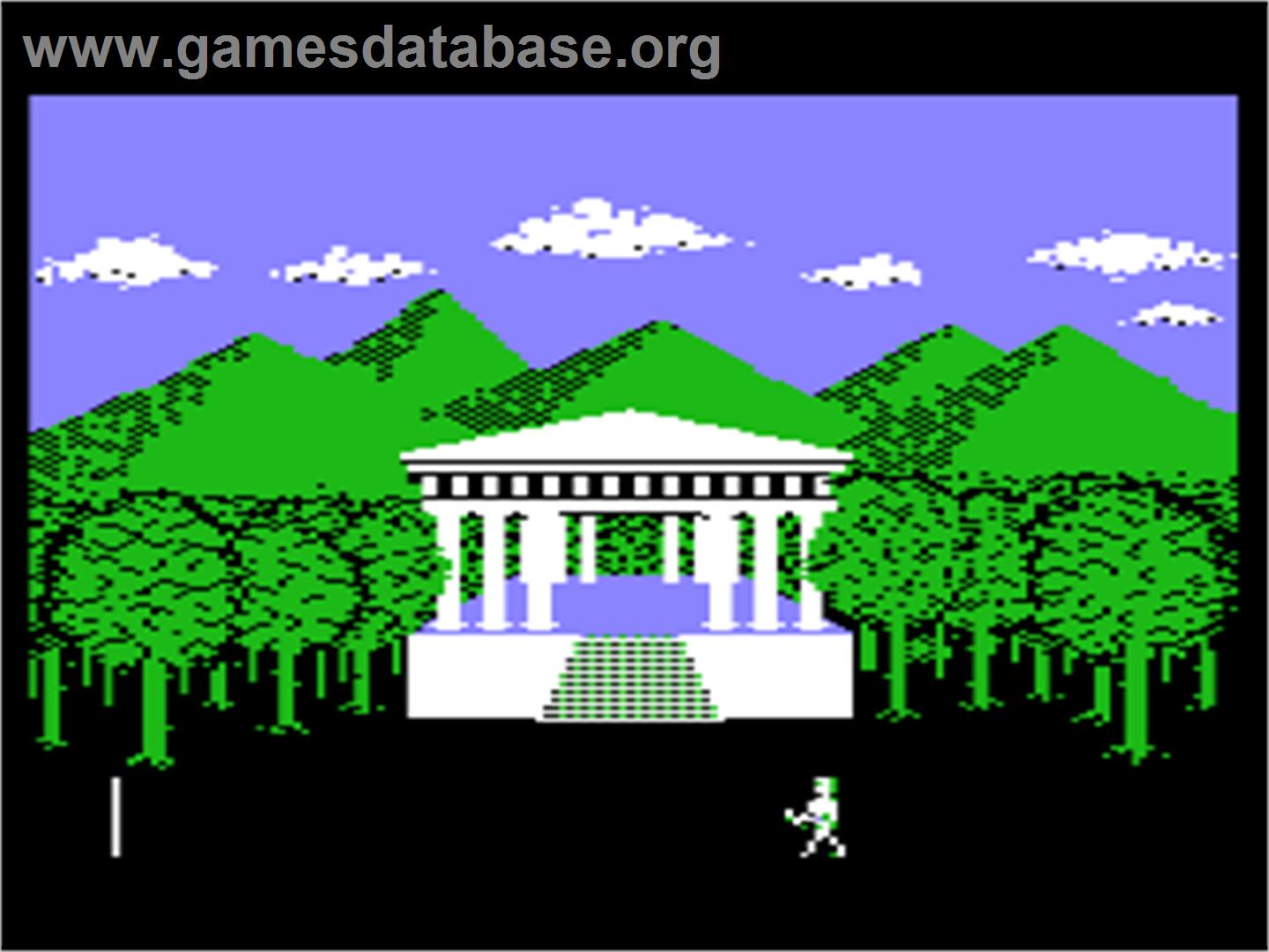 Gemstone Warrior - Atari 8-bit - Artwork - In Game