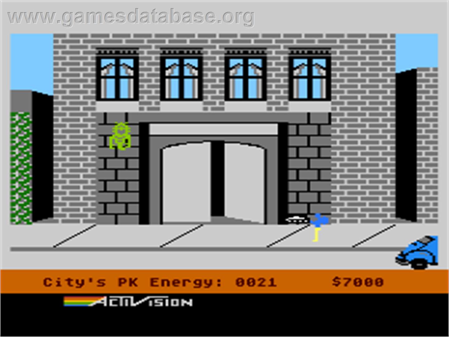 Ghostbusters - Atari 8-bit - Artwork - In Game