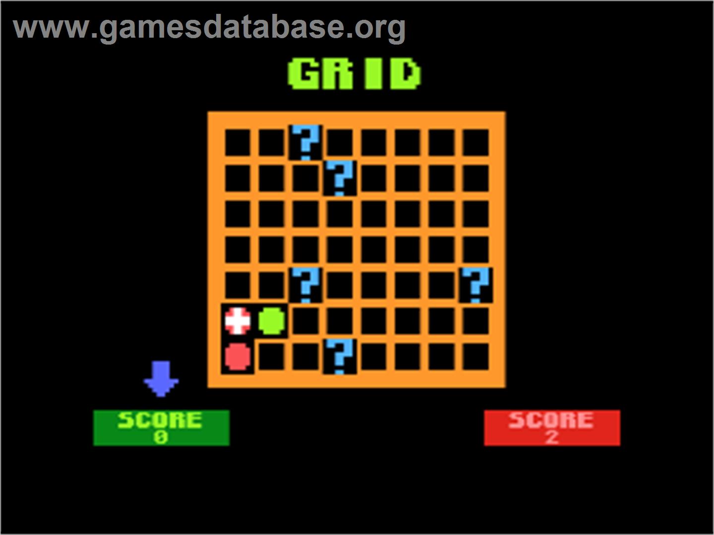 Grid - Atari 8-bit - Artwork - In Game