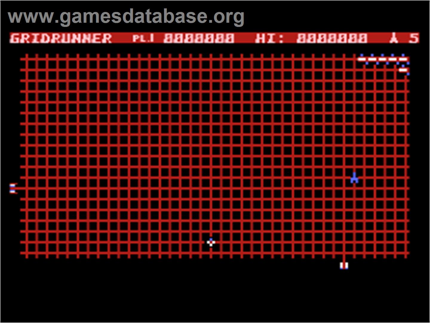 Gridrunner - Atari 8-bit - Artwork - In Game