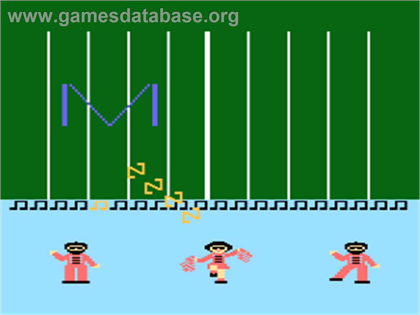 Halftime Battlin' Bands - Atari 8-bit - Artwork - In Game
