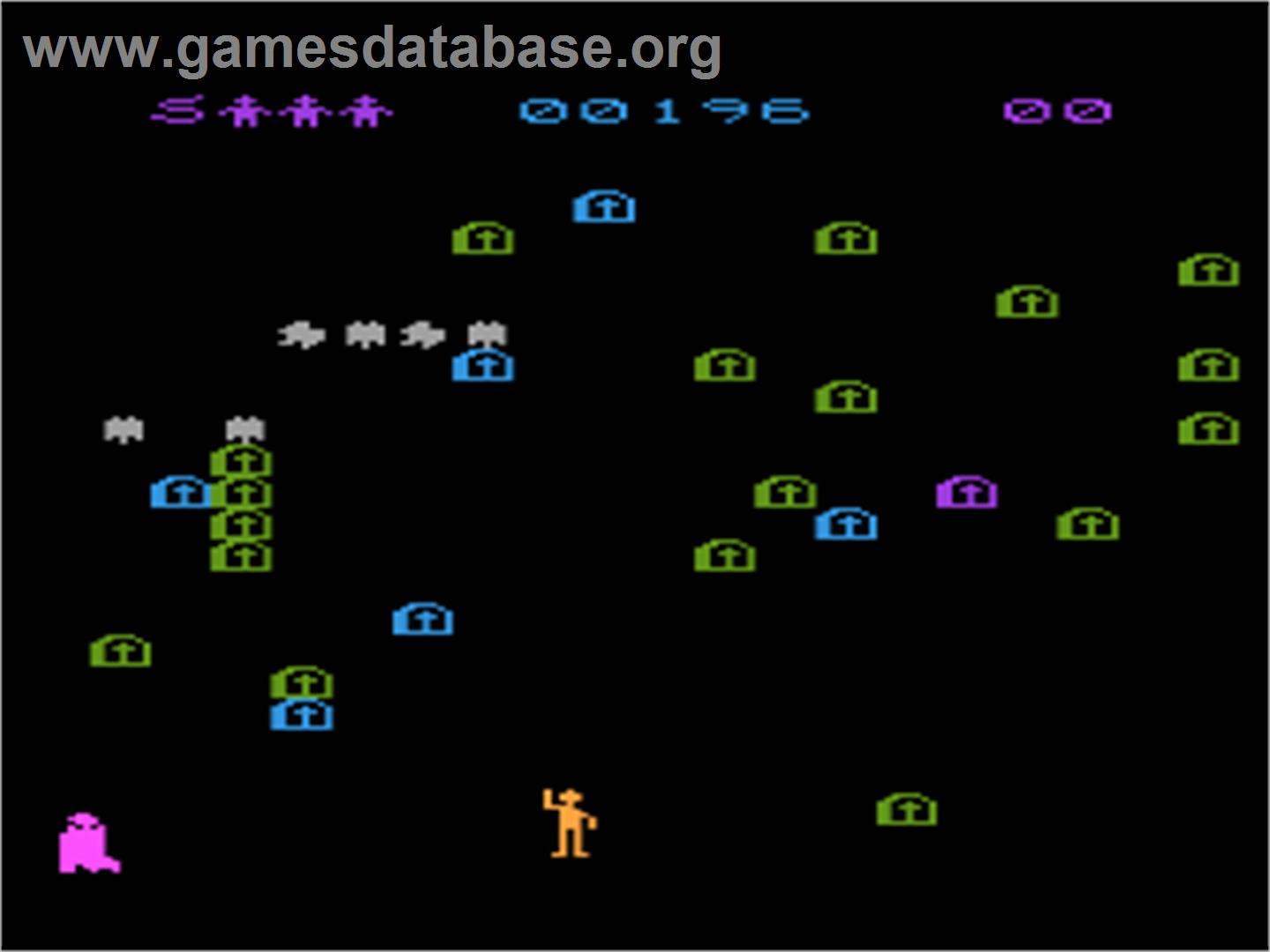 Haunted Hill - Atari 8-bit - Artwork - In Game