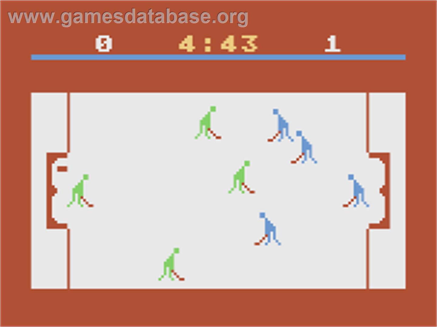 Hockey - Atari 8-bit - Artwork - In Game