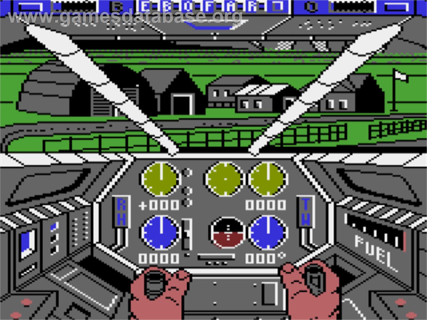 Infiltrator - Atari 8-bit - Artwork - In Game