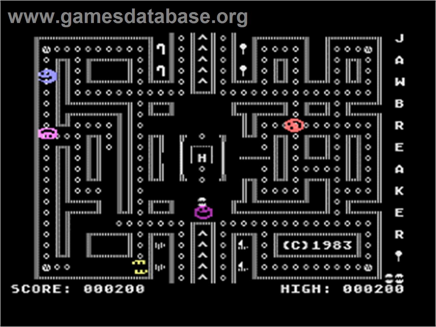 Jawbreaker - Atari 8-bit - Artwork - In Game