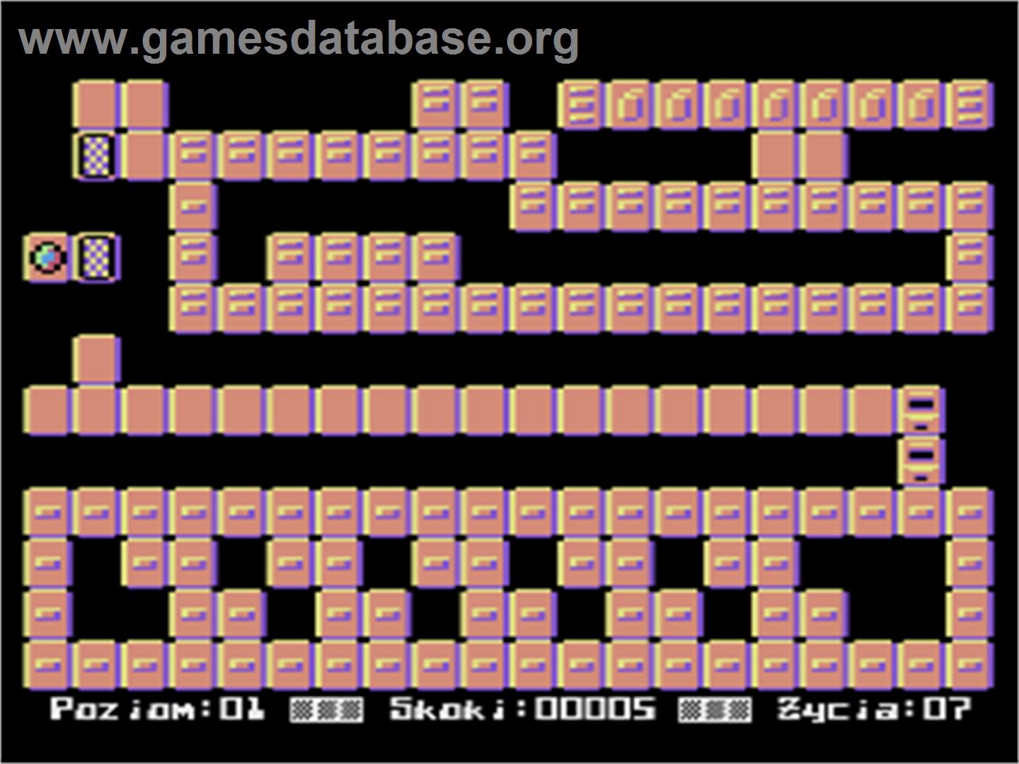 Jumping Jack - Atari 8-bit - Artwork - In Game