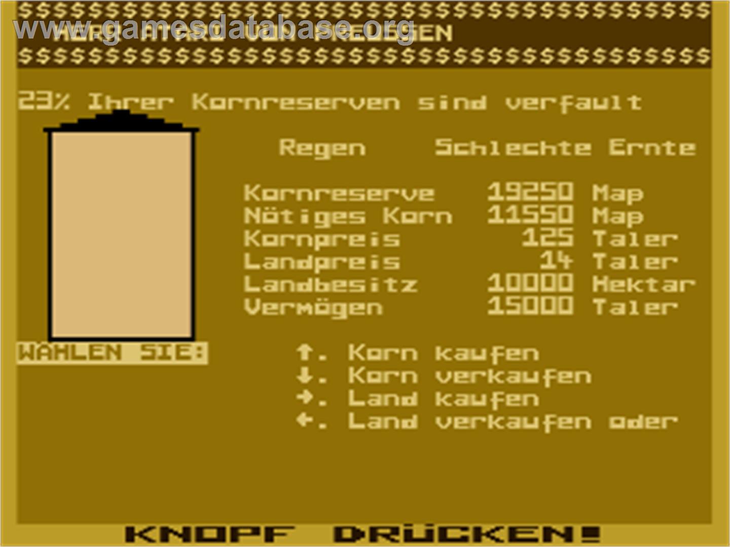 Kaiser - Atari 8-bit - Artwork - In Game
