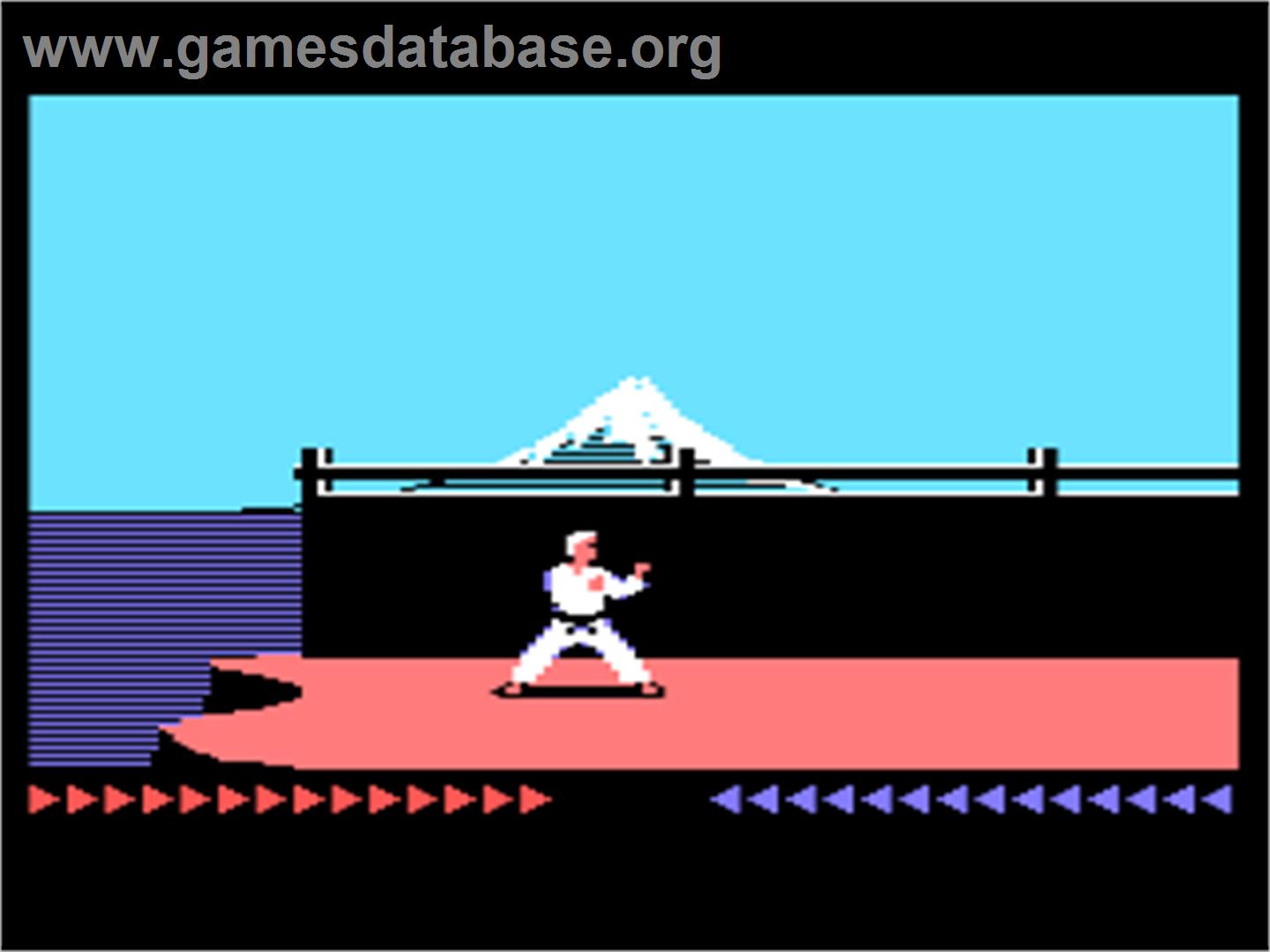 Karateka - Atari 8-bit - Artwork - In Game