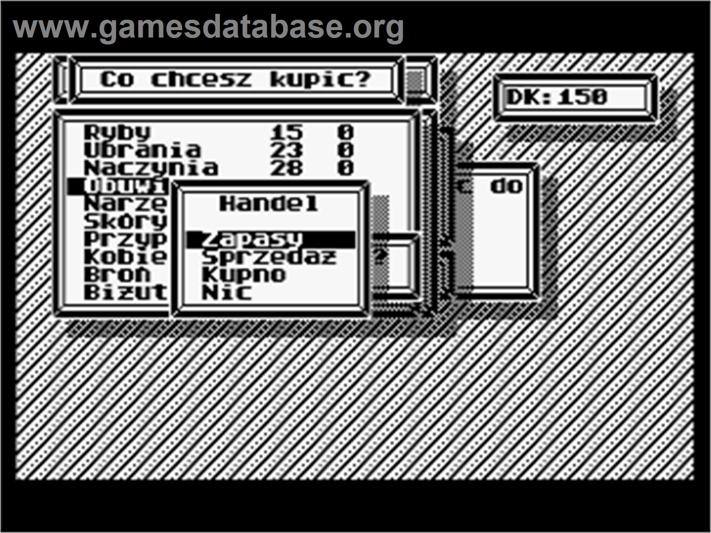 Kupiec - Atari 8-bit - Artwork - In Game