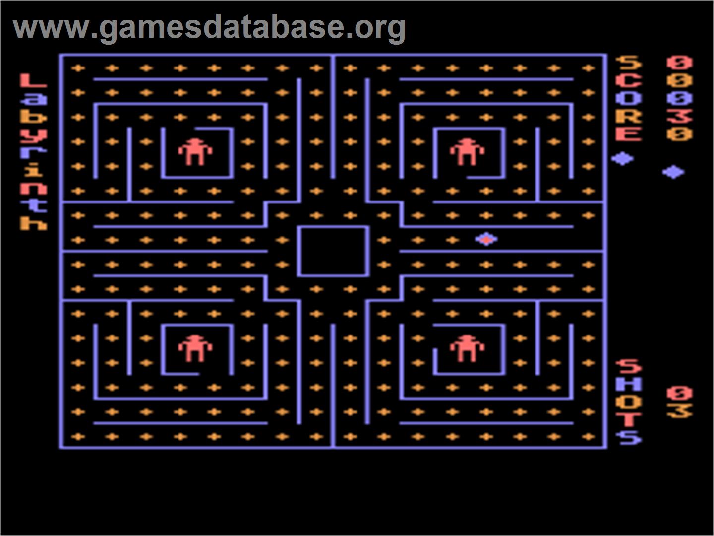 Labyrinth - Atari 8-bit - Artwork - In Game