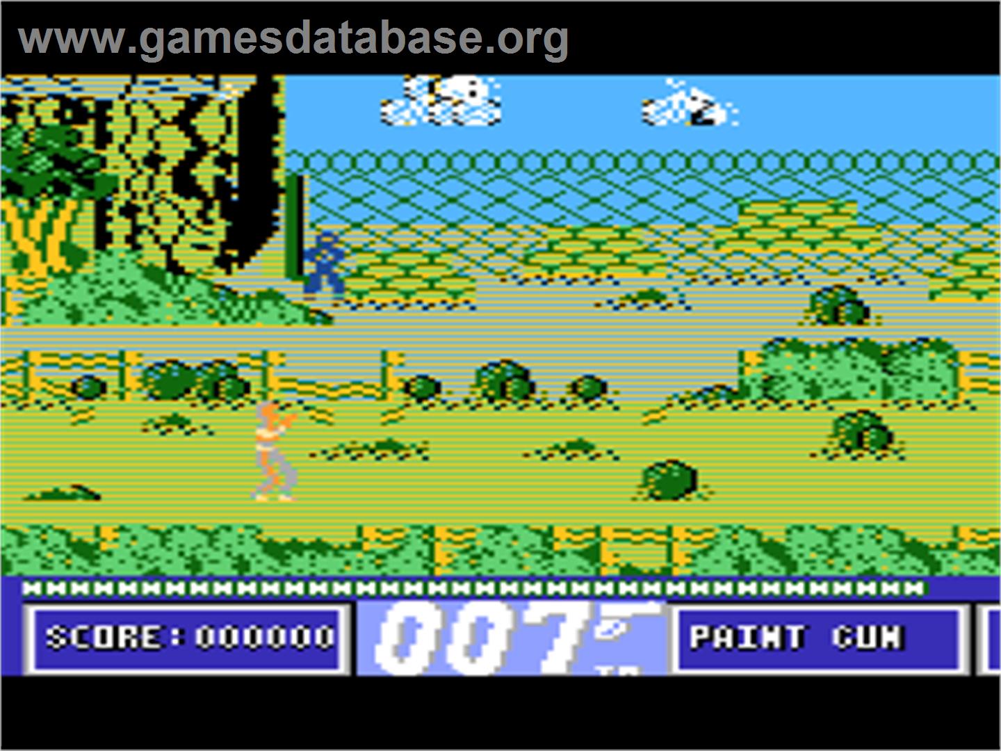 Living Daylights - Atari 8-bit - Artwork - In Game