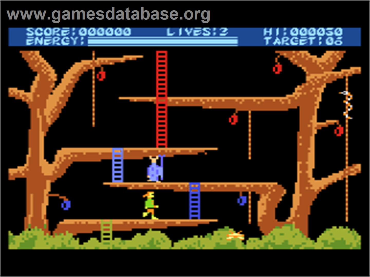 Monkey Magic - Atari 8-bit - Artwork - In Game