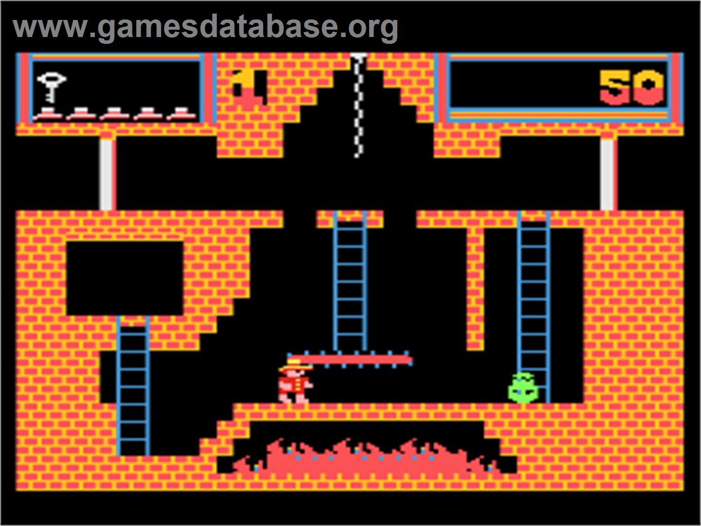 Montezuma's Revenge - Atari 8-bit - Artwork - In Game