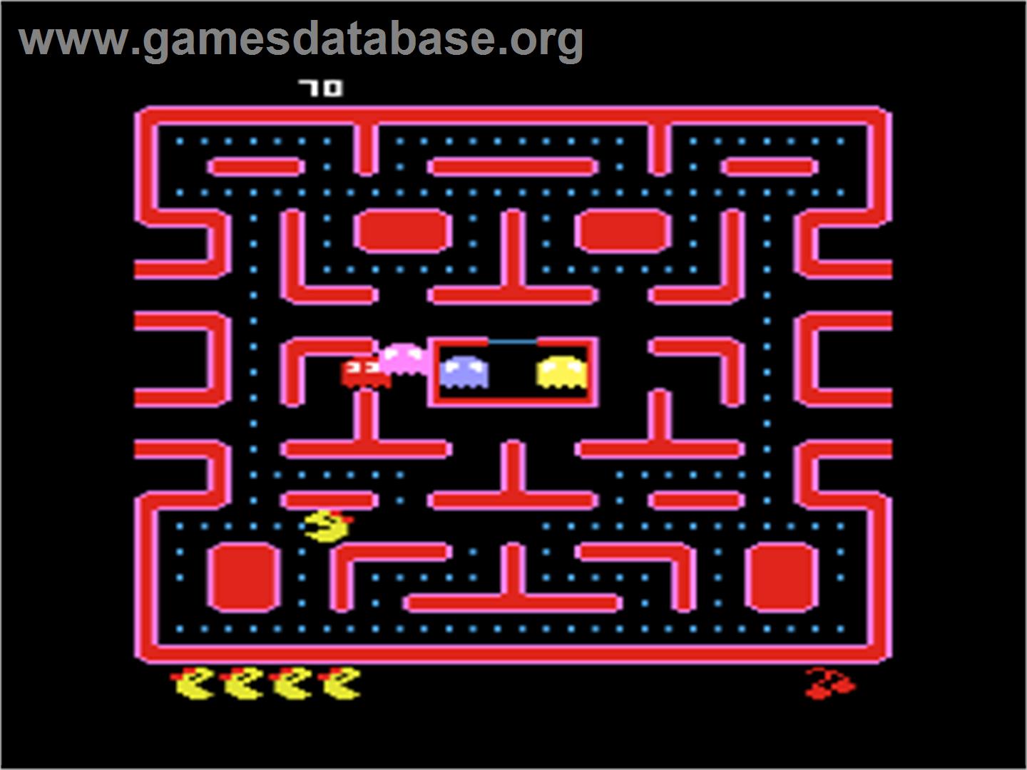 Ms. Pac-Man - Atari 8-bit - Artwork - In Game