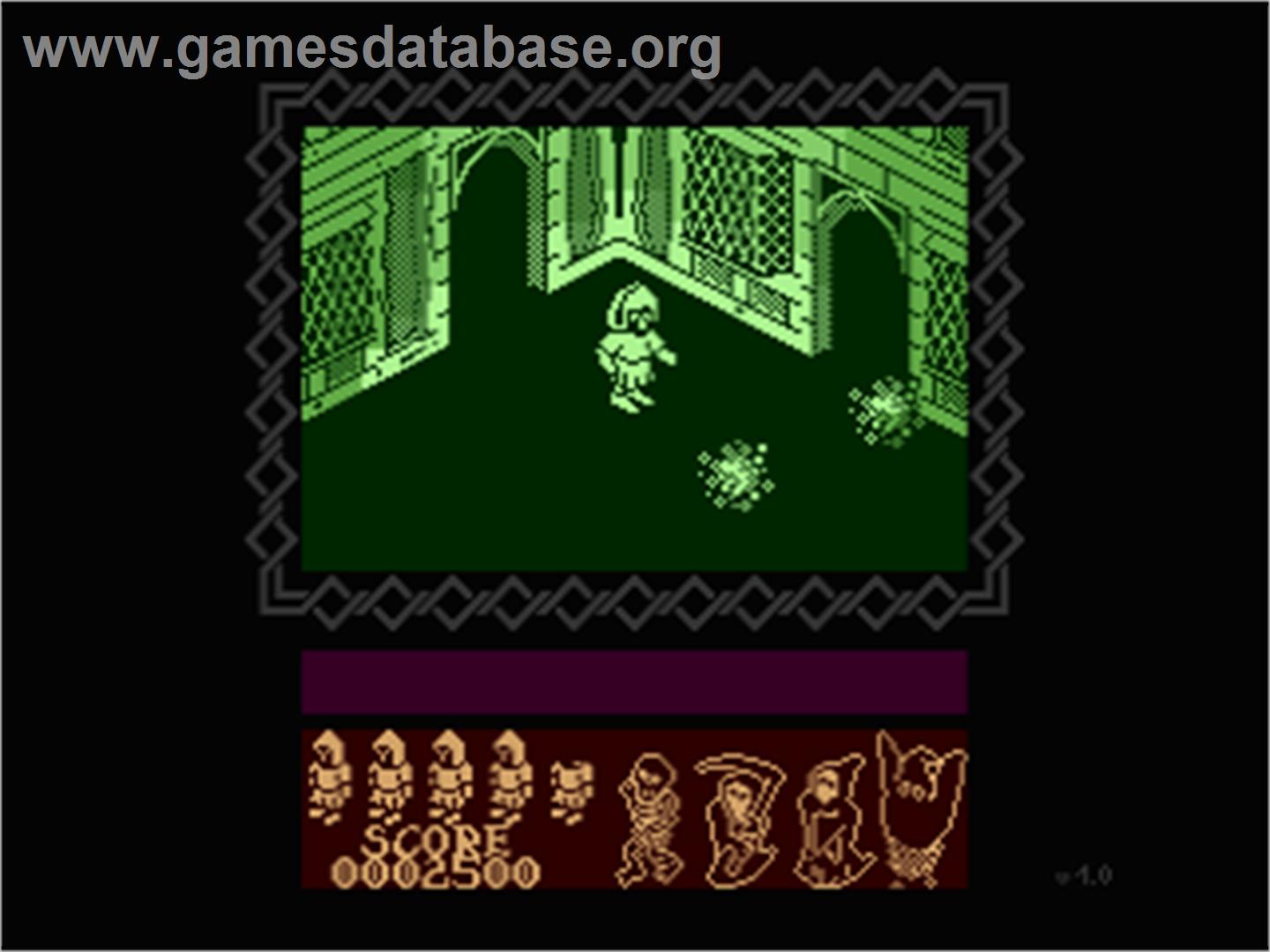Nightshade - Atari 8-bit - Artwork - In Game