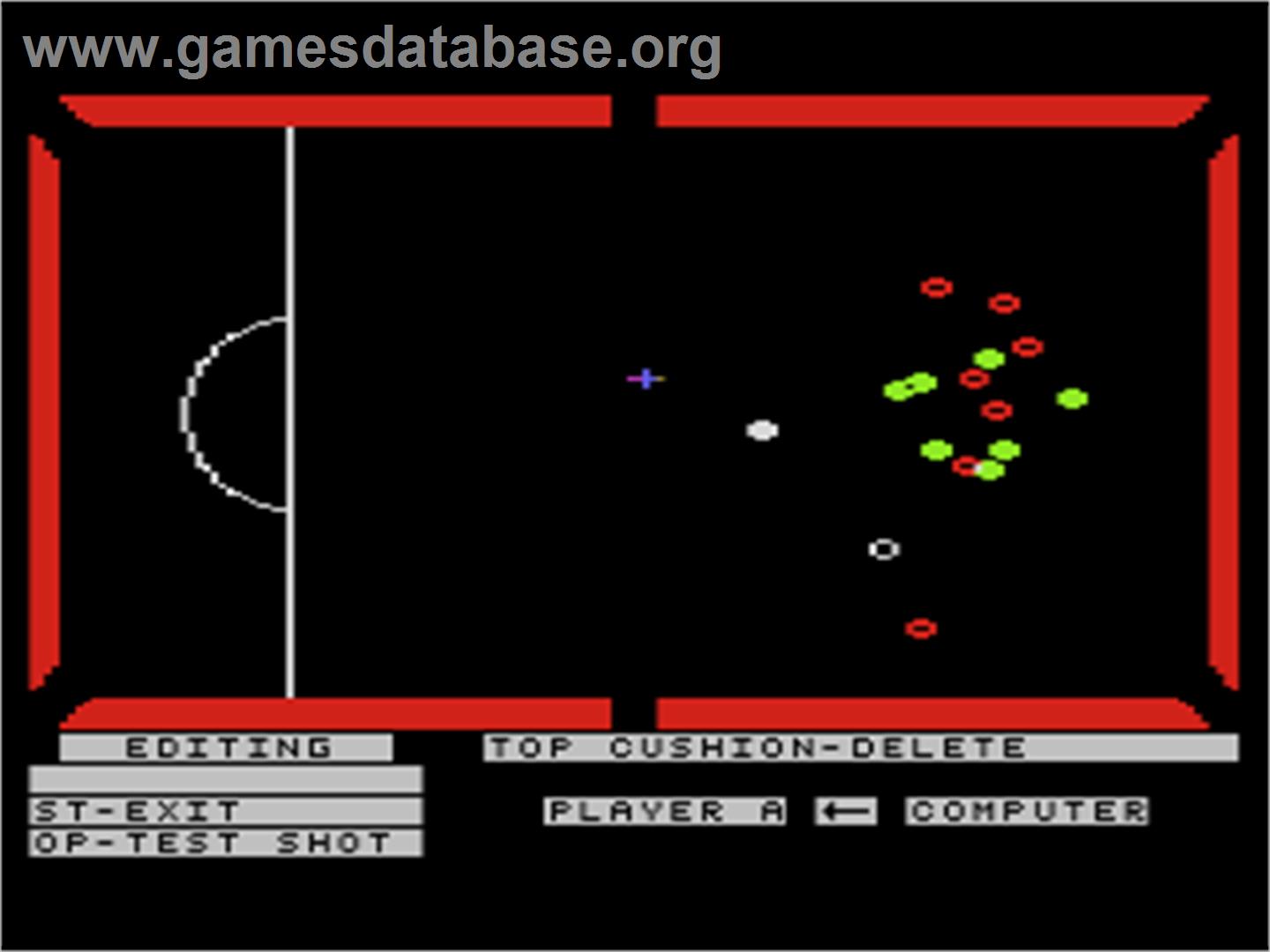On Cue - Atari 8-bit - Artwork - In Game