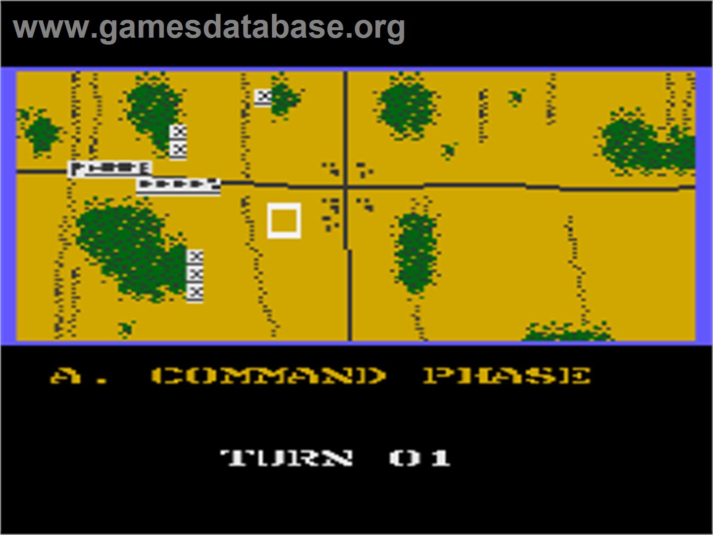 Operation Whirlwind - Atari 8-bit - Artwork - In Game