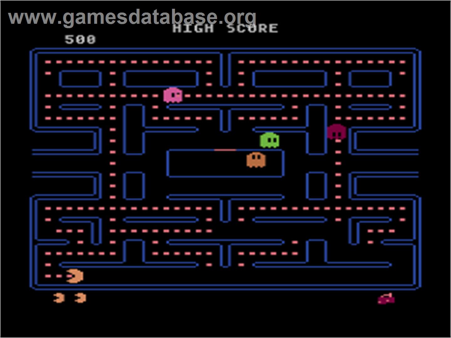 Pac-man - Atari 8-bit - Artwork - In Game