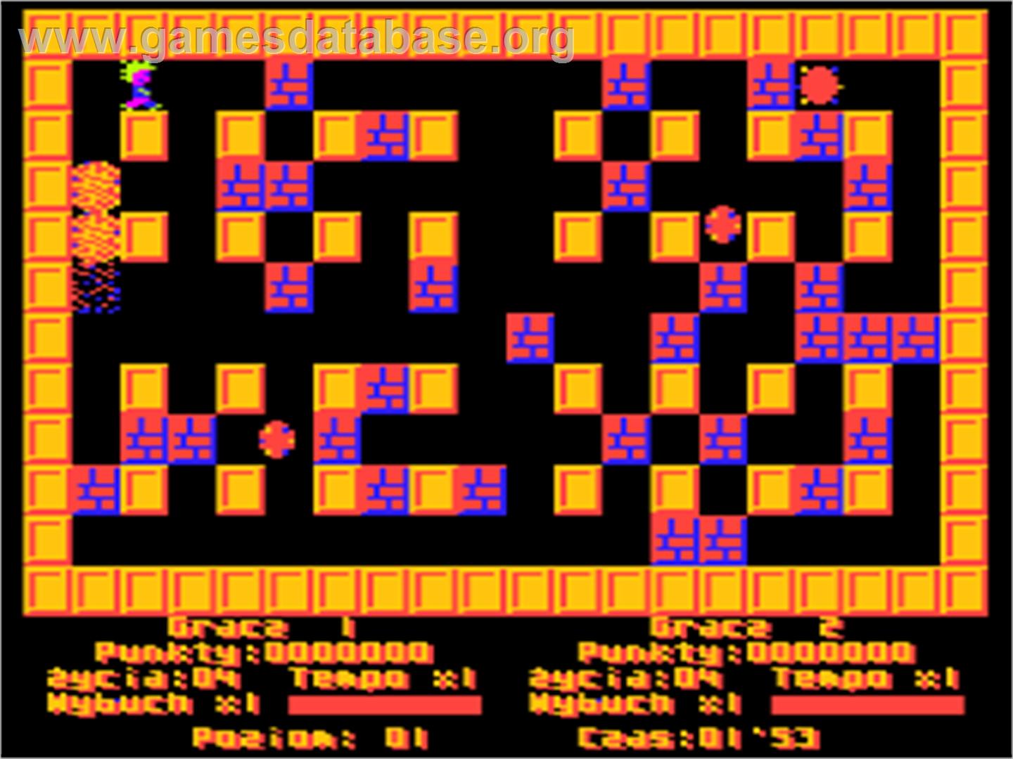 Pang - Atari 8-bit - Artwork - In Game