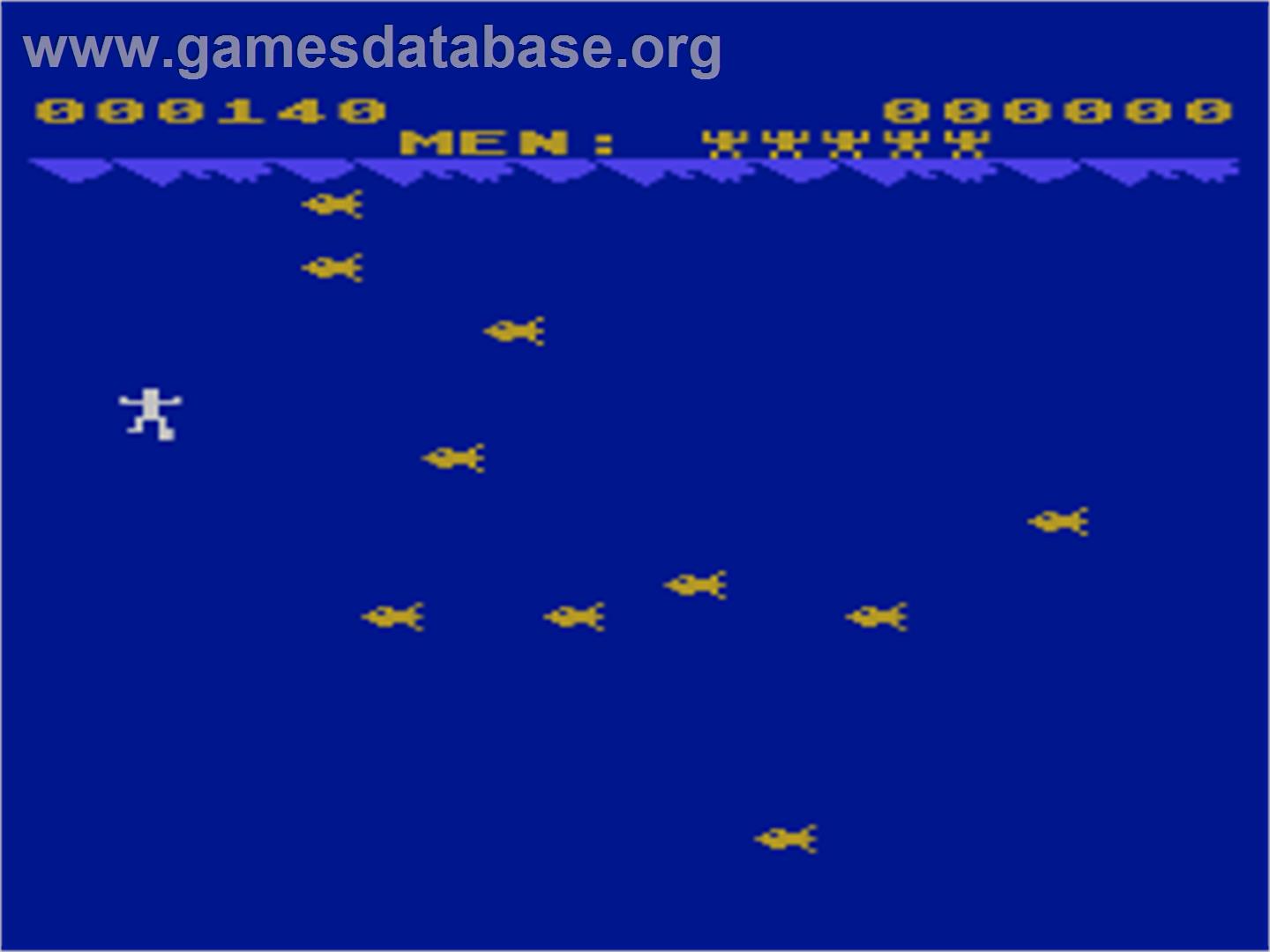 Piranha - Atari 8-bit - Artwork - In Game