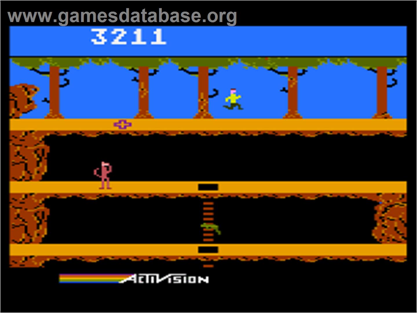 Pitfall 2 - Lost Caverns - Atari 8-bit - Artwork - In Game