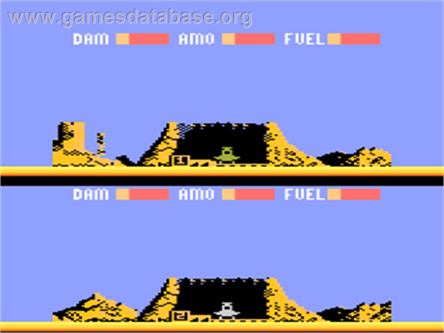 Protector - Atari 8-bit - Artwork - In Game