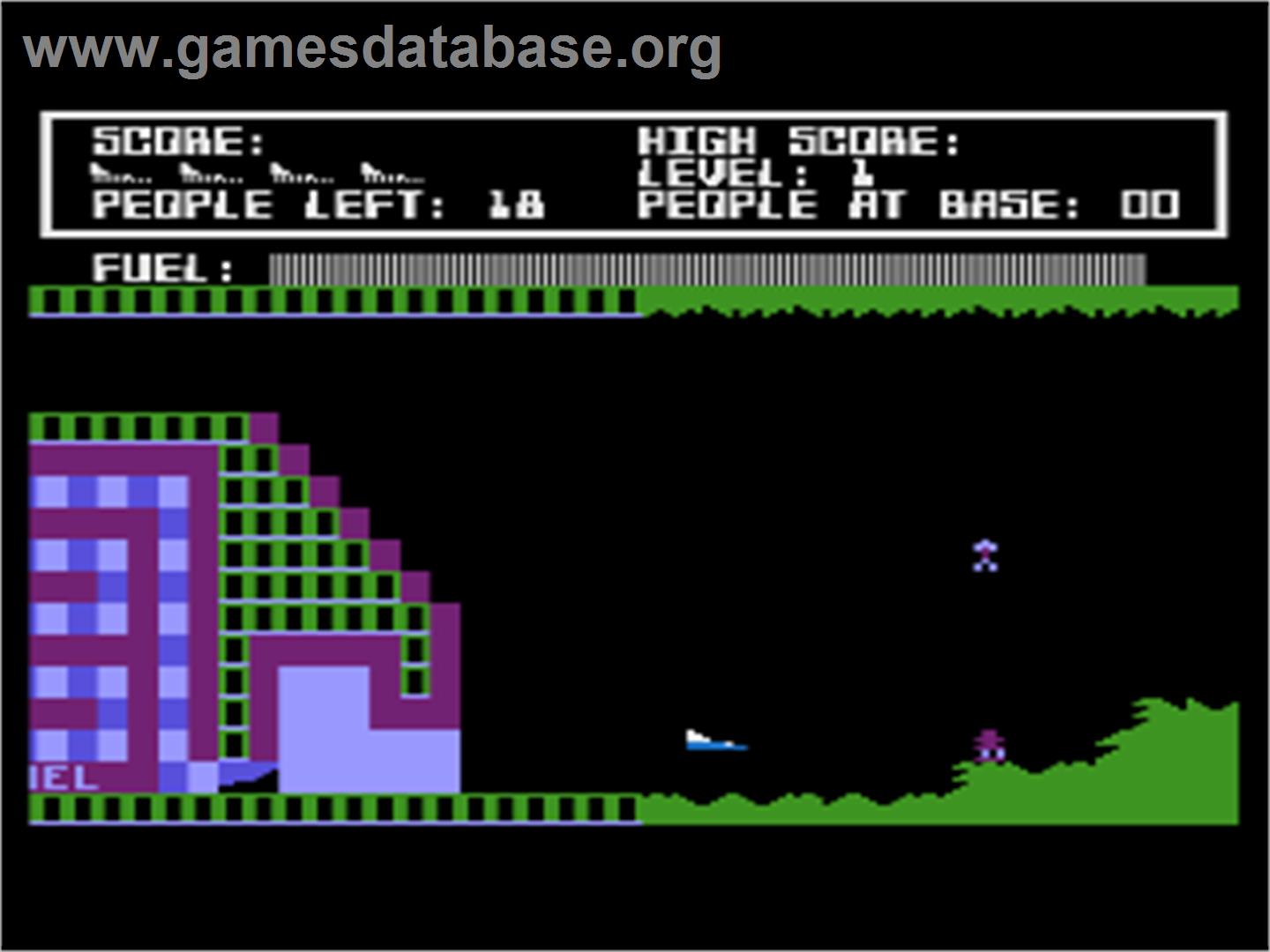 Protector 2 - Atari 8-bit - Artwork - In Game