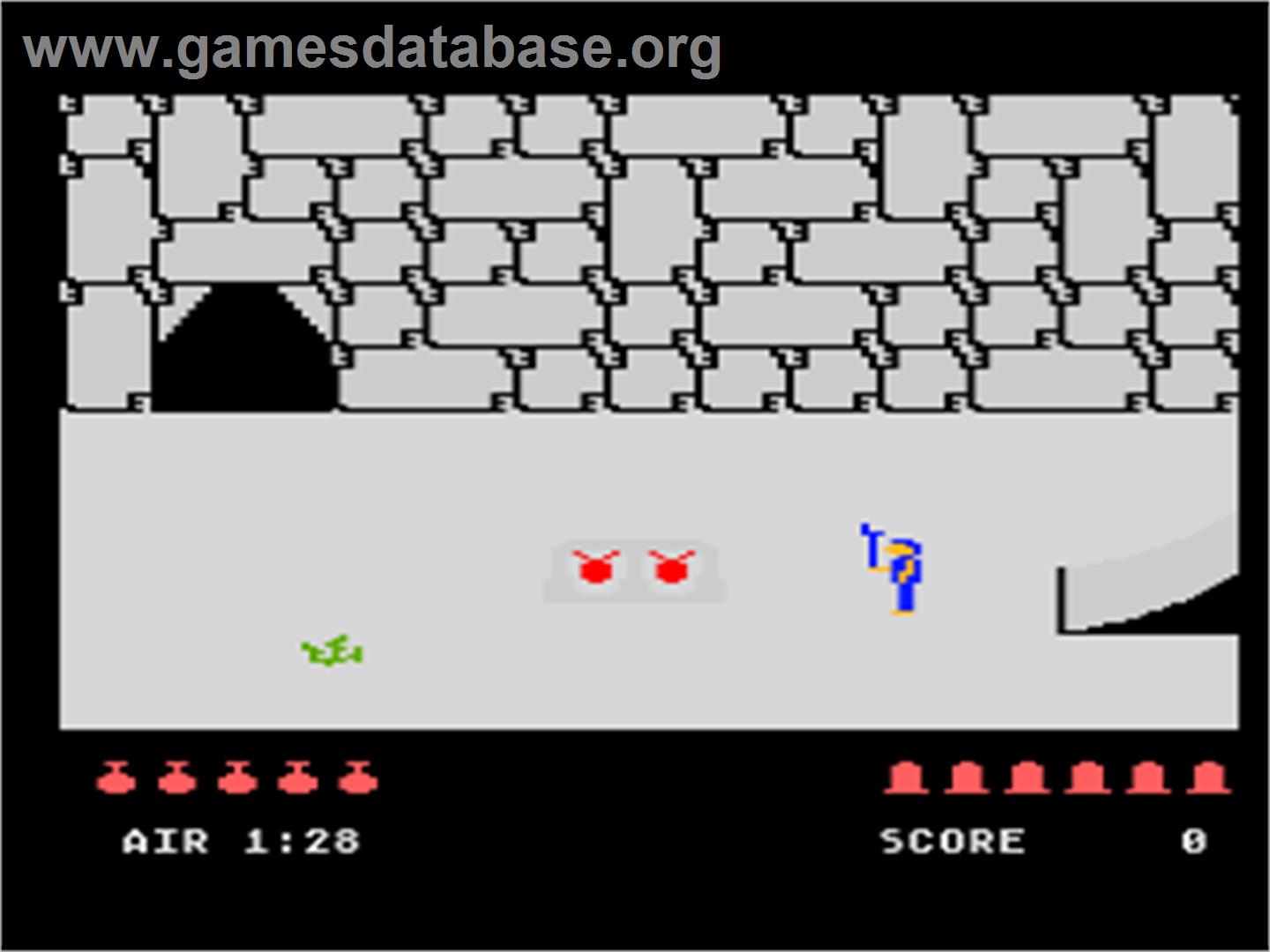 Quest for Quintana Roo - Atari 8-bit - Artwork - In Game