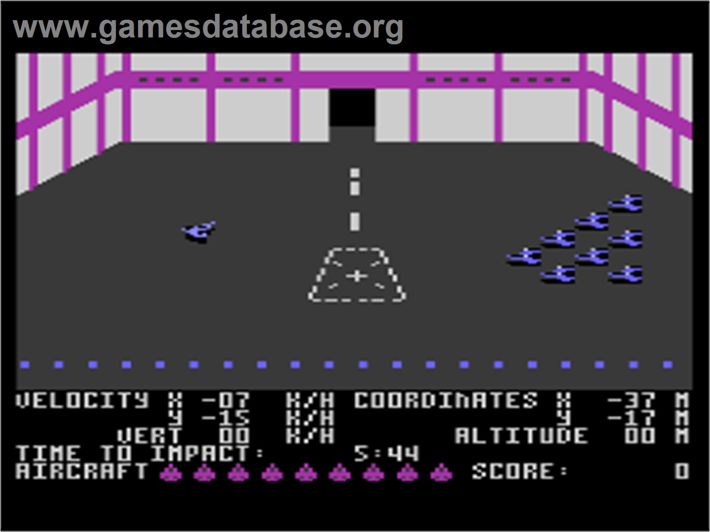 Raid Over Moscow - Atari 8-bit - Artwork - In Game