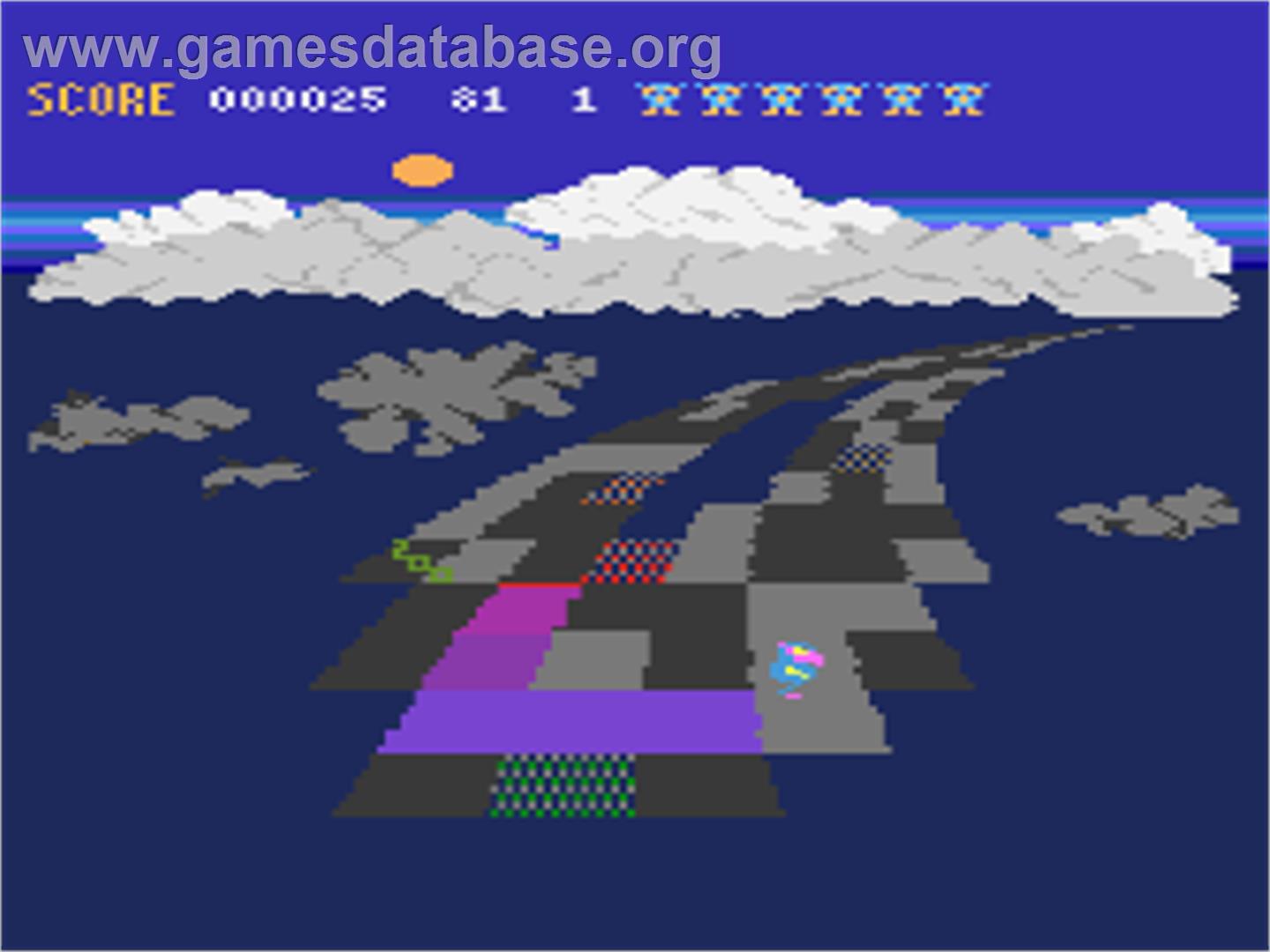 Rainbow Walker - Atari 8-bit - Artwork - In Game
