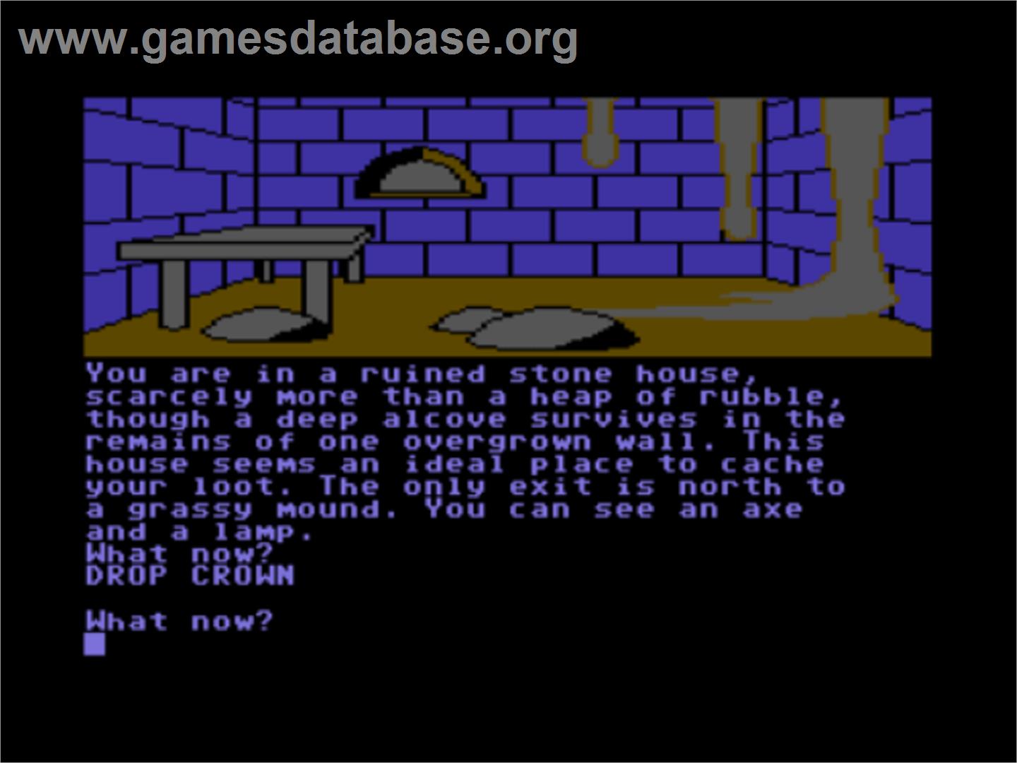 Red Moon - Atari 8-bit - Artwork - In Game