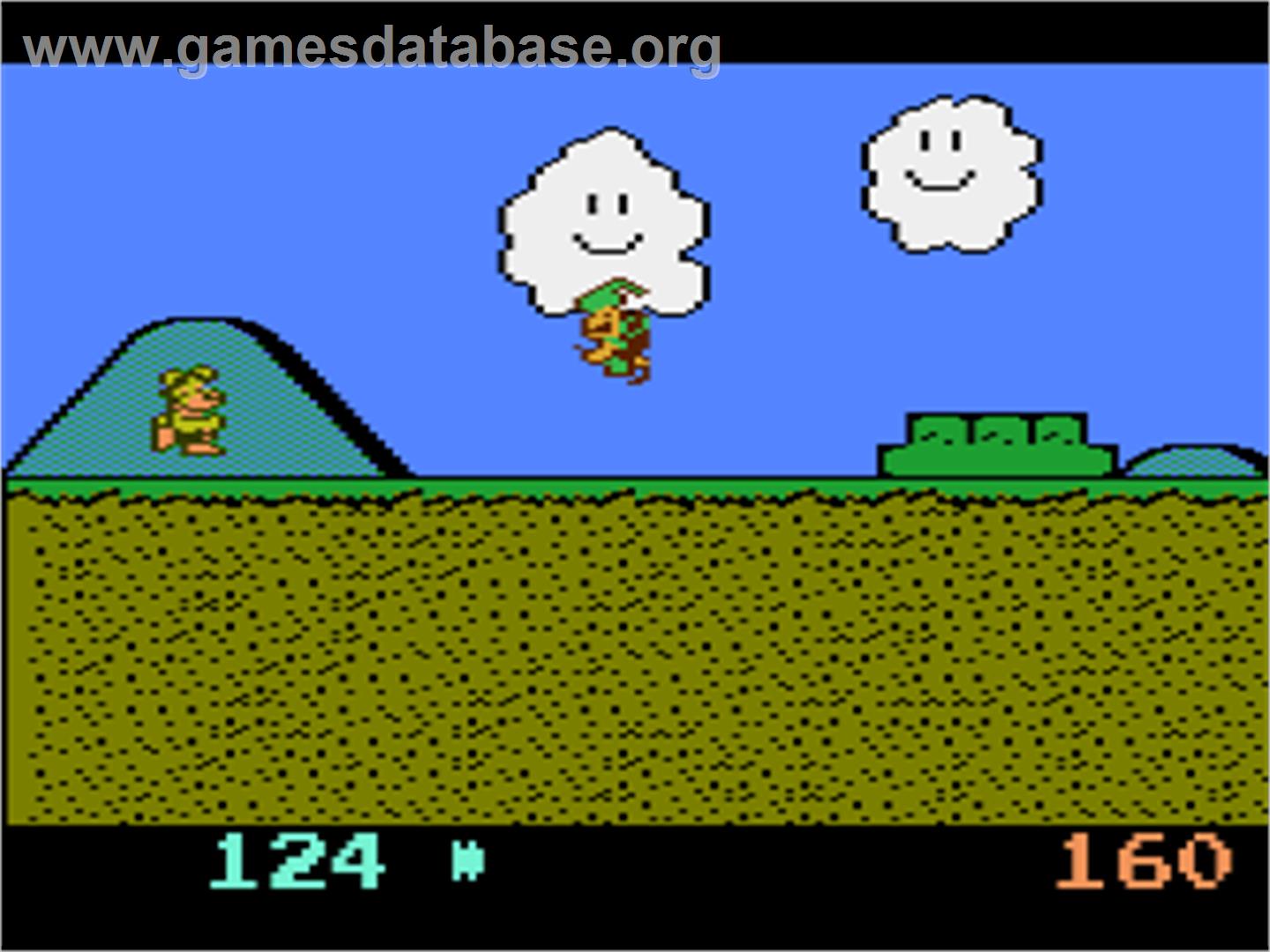 Runner Bear - Atari 8-bit - Artwork - In Game