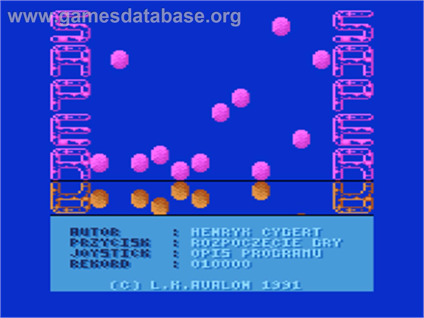 Saper - Atari 8-bit - Artwork - In Game