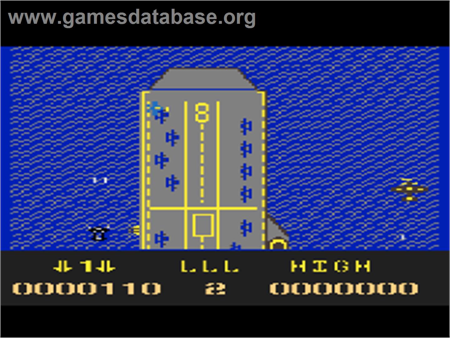Screaming Wings - Atari 8-bit - Artwork - In Game