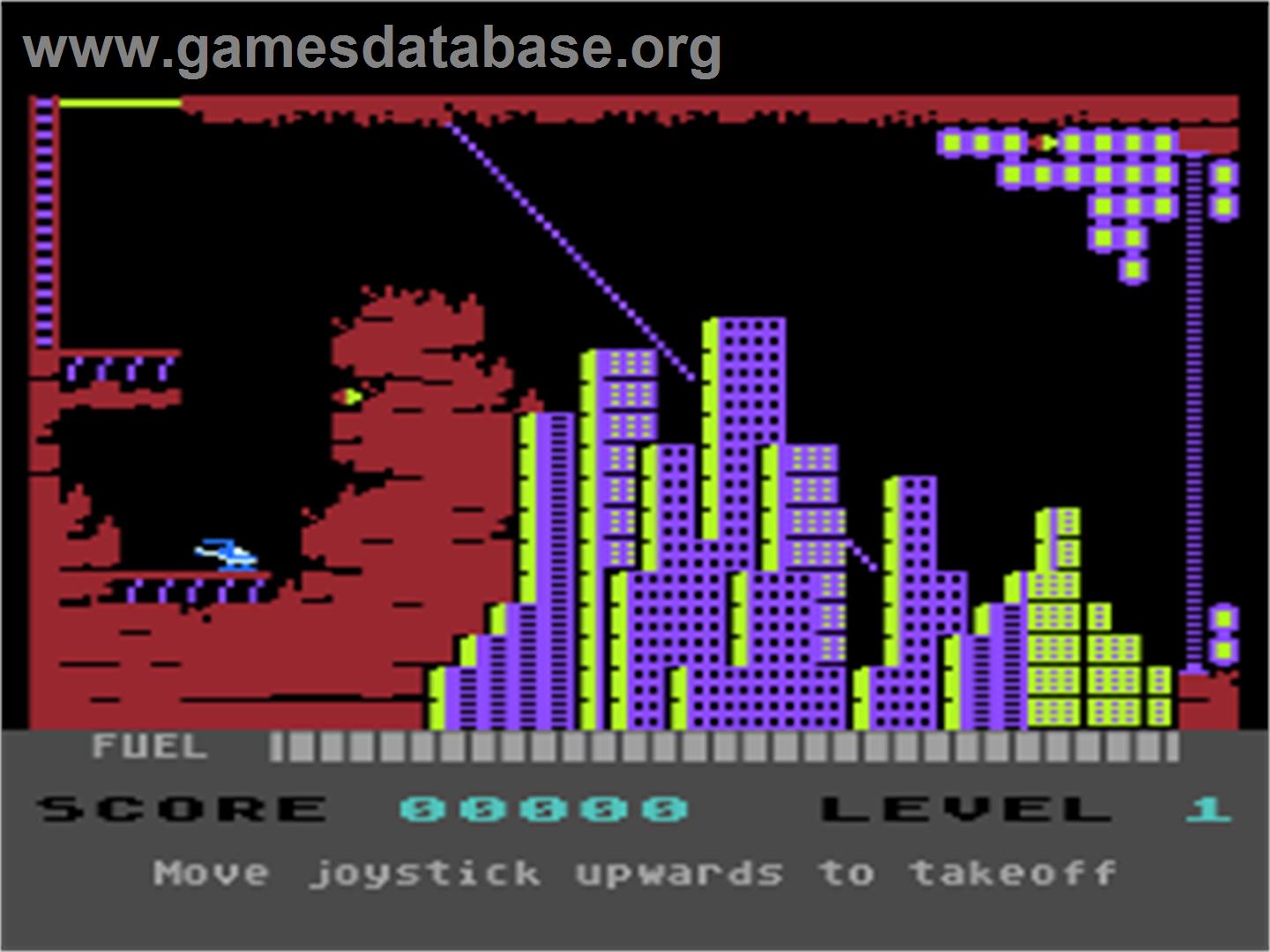Sidewinder - Atari 8-bit - Artwork - In Game