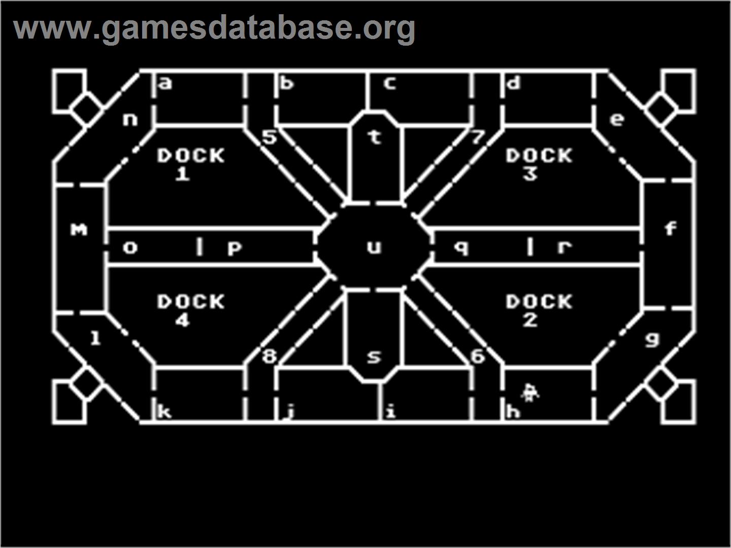 Space Station Zulu - Atari 8-bit - Artwork - In Game