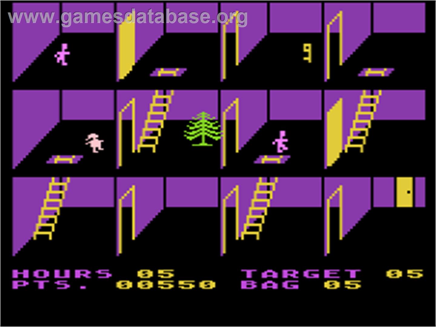 Special Delivery: Santa's Christmas Chaos - Atari 8-bit - Artwork - In Game