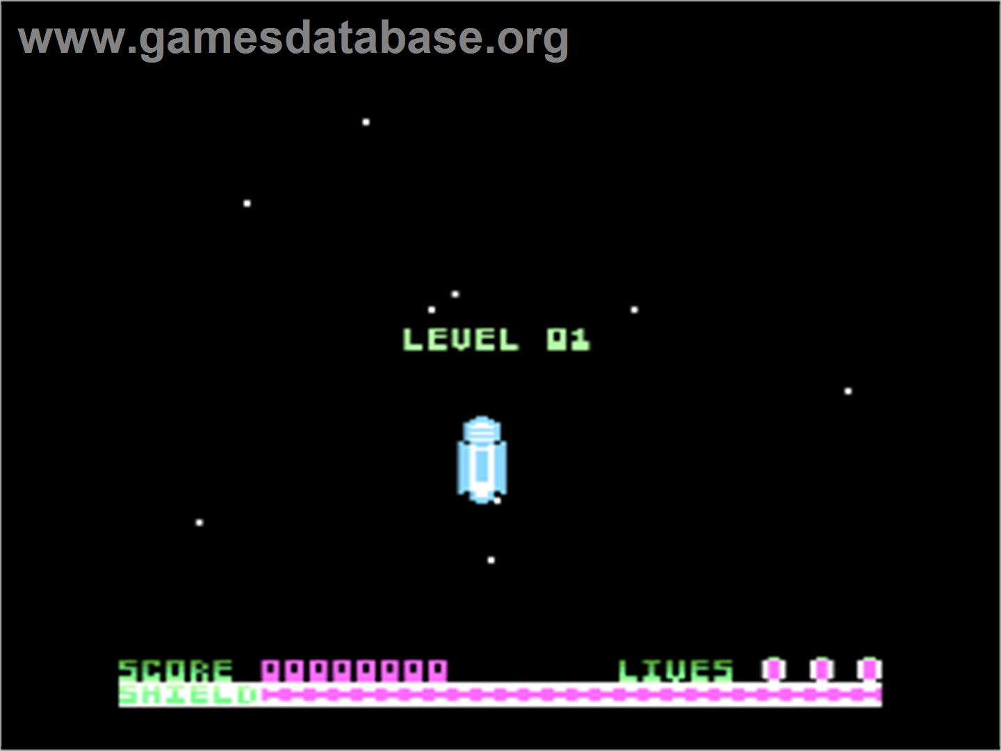 Speed Zone - Atari 8-bit - Artwork - In Game
