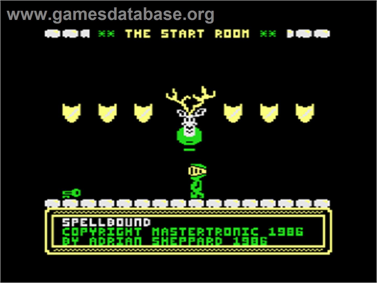 Spellbound - Atari 8-bit - Artwork - In Game