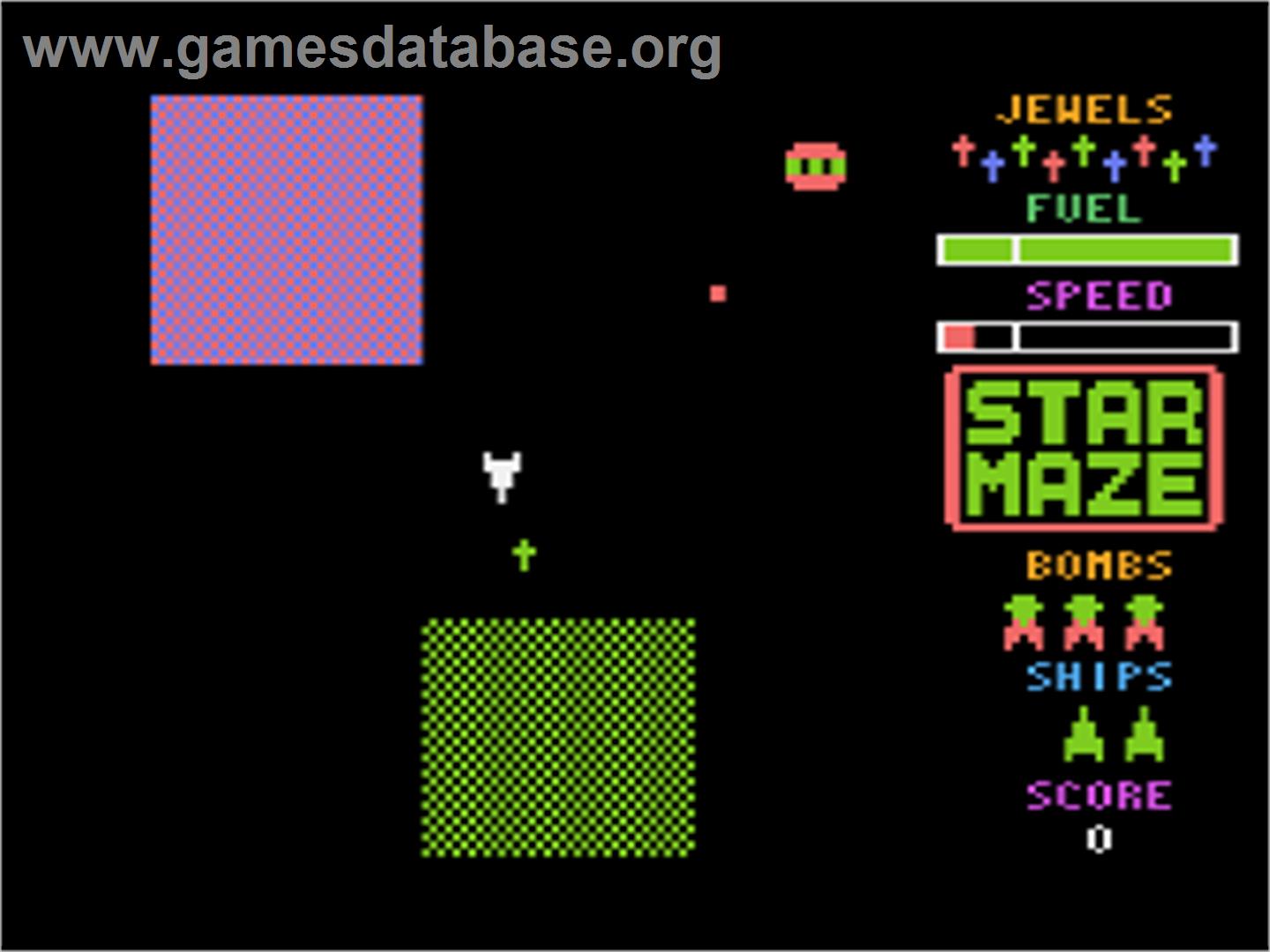 Star Maze - Atari 8-bit - Artwork - In Game