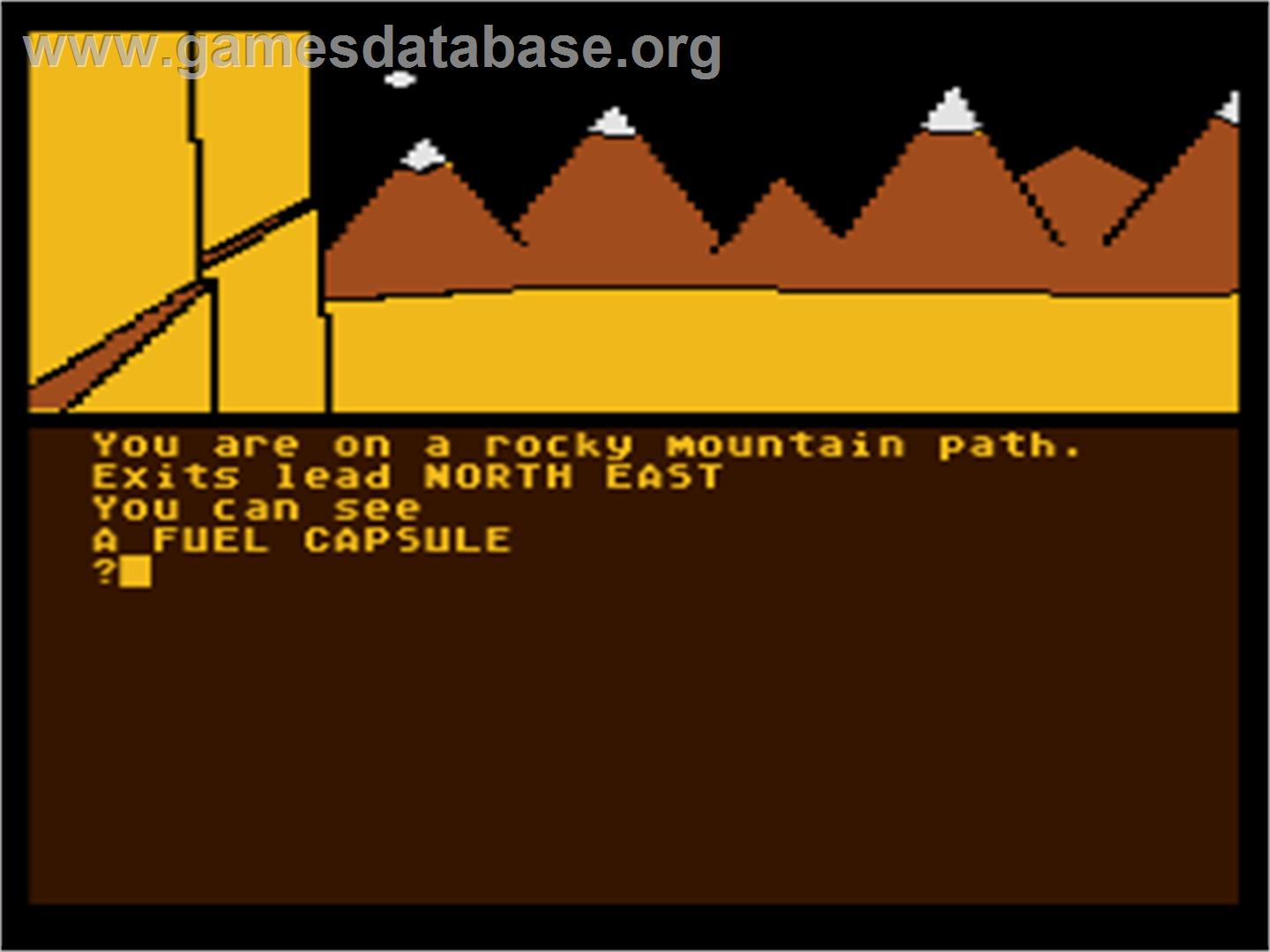 Stranded - Atari 8-bit - Artwork - In Game