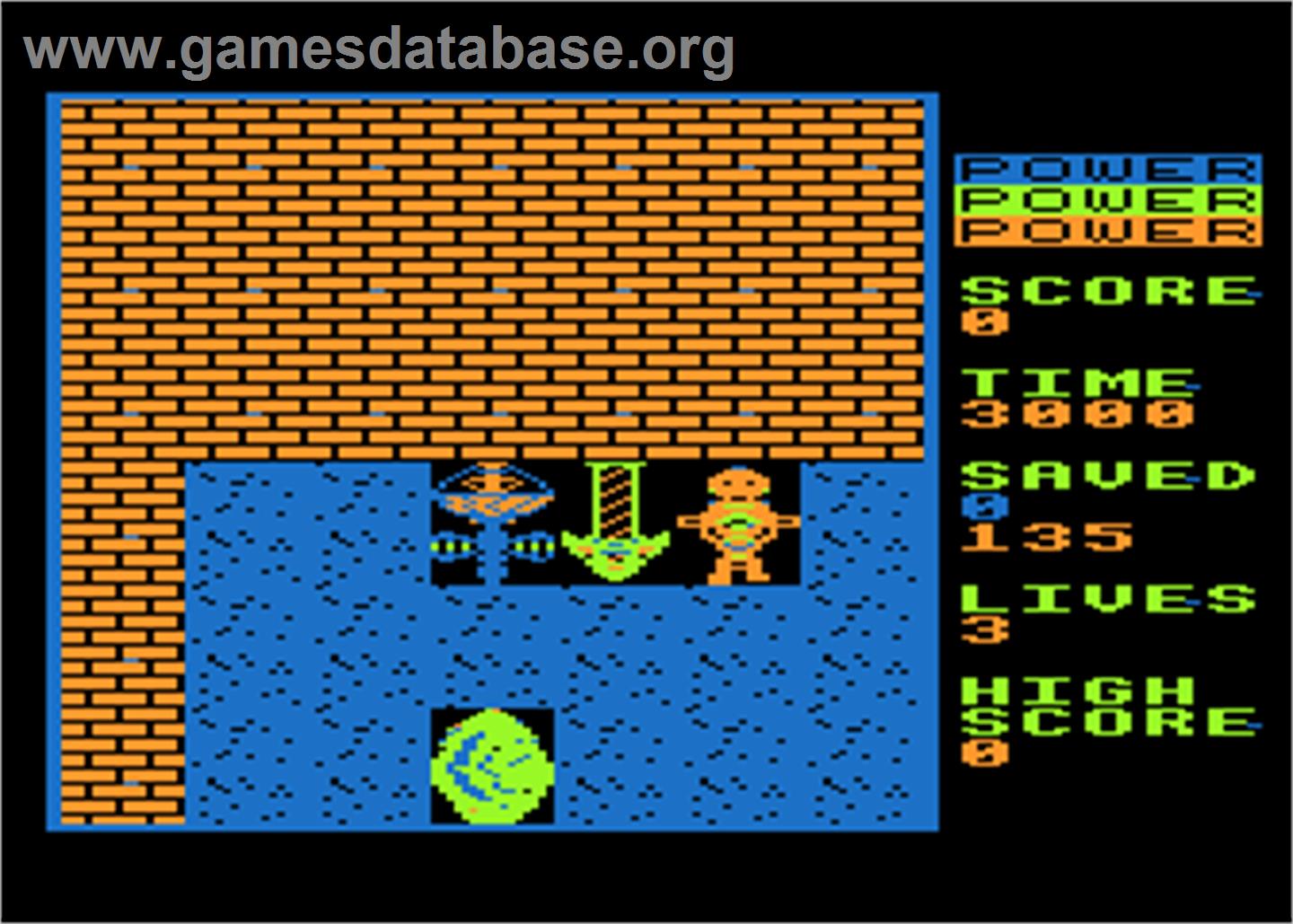 Survivors - Atari 8-bit - Artwork - In Game