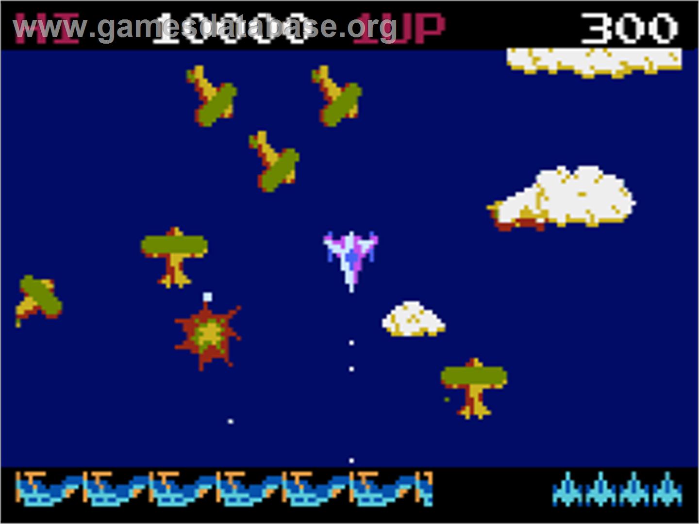 Time Pilot - Atari 8-bit - Artwork - In Game