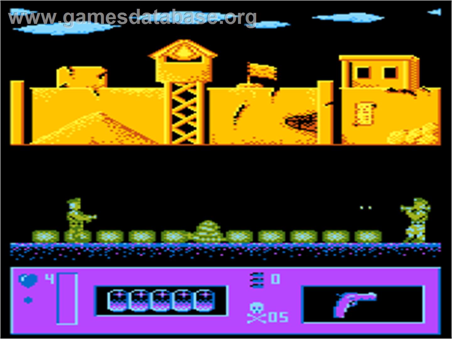 Top Secret - Atari 8-bit - Artwork - In Game