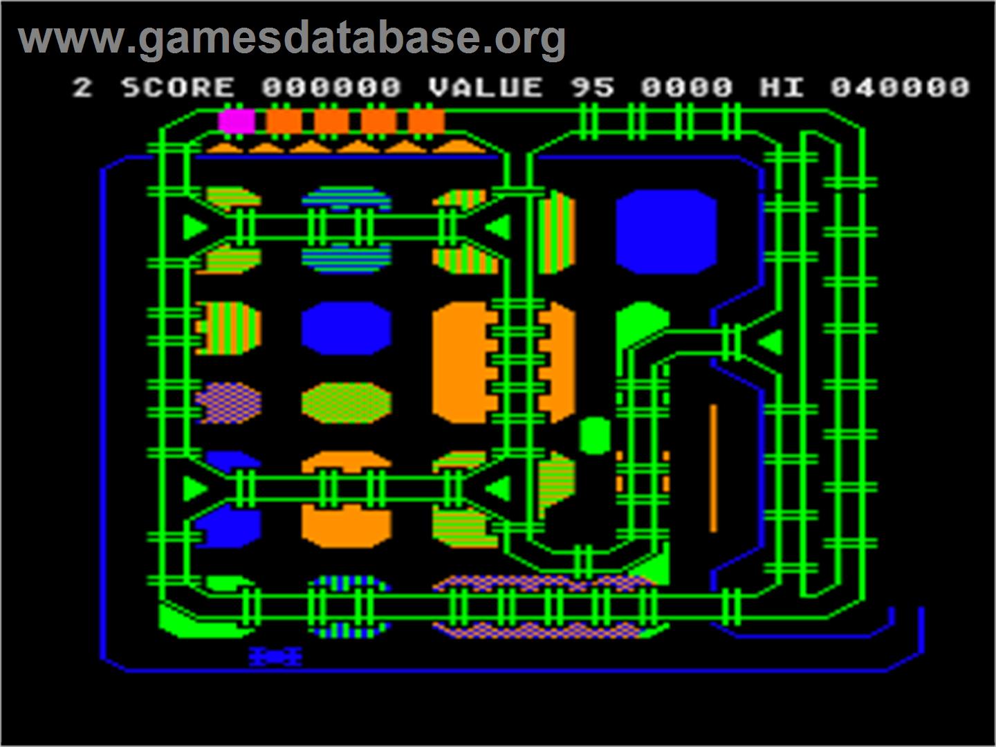 Track Attack - Atari 8-bit - Artwork - In Game