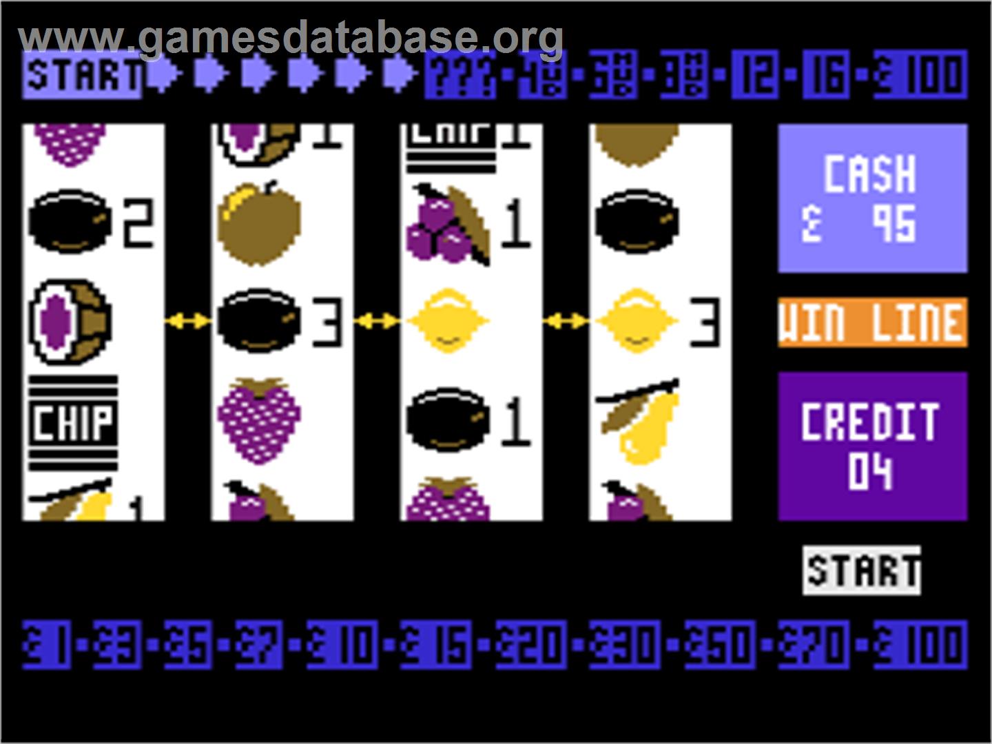 Vegas Jackpot - Atari 8-bit - Artwork - In Game